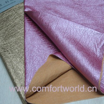 PU Bonded Leather For Bag Sofa