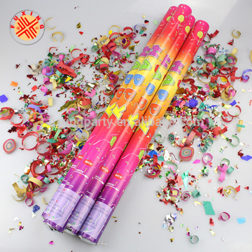 wedding streamer party poppers/confetti party popper/rose petal party popper
