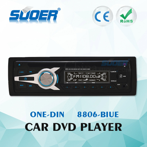 Suoer Hot Sale One Din Car DVD Player Car Multimedia DVD Player with CE&ROHS
