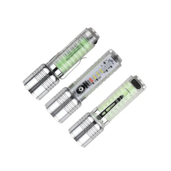 30W White Laser LED Flashlight with Zoom Function, High Brightness, Built-in Battery, Magnet Base & USB Charging - 12 LED Levels