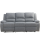 Hot selling high-grade polyester fabric reclining sofa set