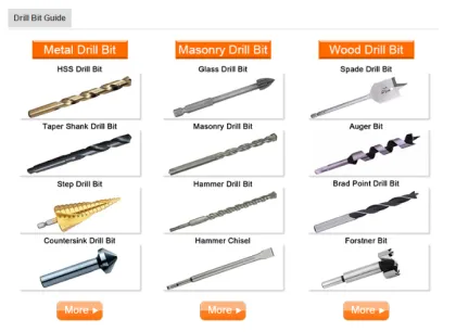 Morse Taper Drill Bits Black and White