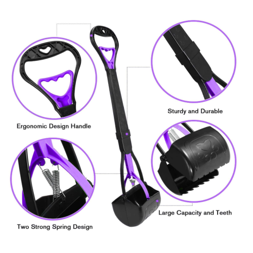 Long Handle Pet Pooper Scooper