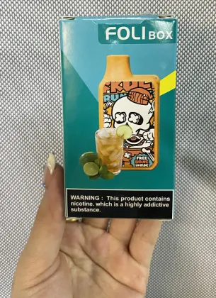 Foli Box 5000 Puffs Lemon Tea Disposable Vape