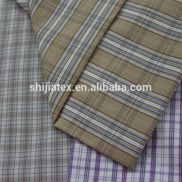 2014 newe fashion fabric for shirt/tc yarn dyed fabric/shirting fabric