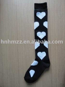 hearted-shaped children's stocking