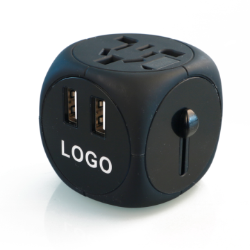2016 Hot Selling cube power bank International multiple plug adapter