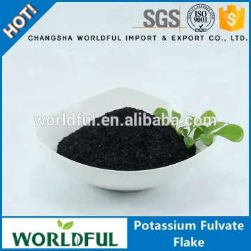 100% water soluble agriculture organic humic acid fulvic acid shiny flake fertilizer additive