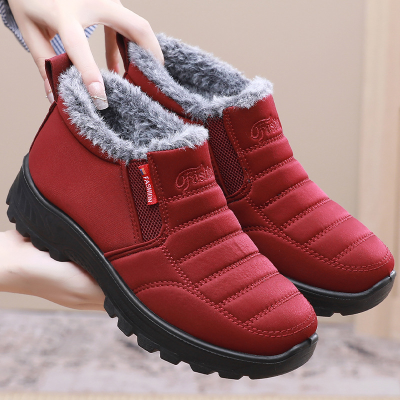 Waterproof polyurethane soft sole short boots