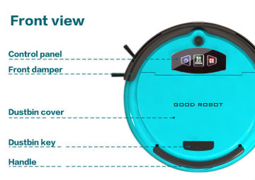hottest home mini portable multifunction robot vacuum cleaner 740B