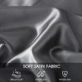 Silk Satin Pillow Fase Pillow Covers con cierre de sobre