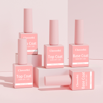 Base gel UV di alta qualità e smalto per unghie top coat