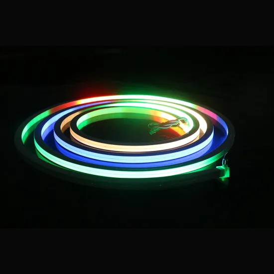 White Color Flexible Pure Silicone IP67 12V 24V DMX512 Control RGB LED Neon Strip Light for Car Pool Decoration