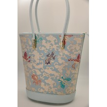 Bolso de mano para mujer Song Brocade Goldfish Butterfly