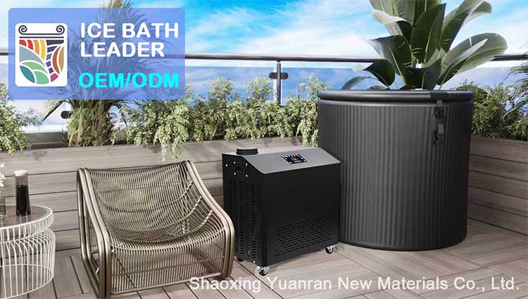 Latest Water Circulation Ice Bath Machine With Inflatable Bathtub And ...