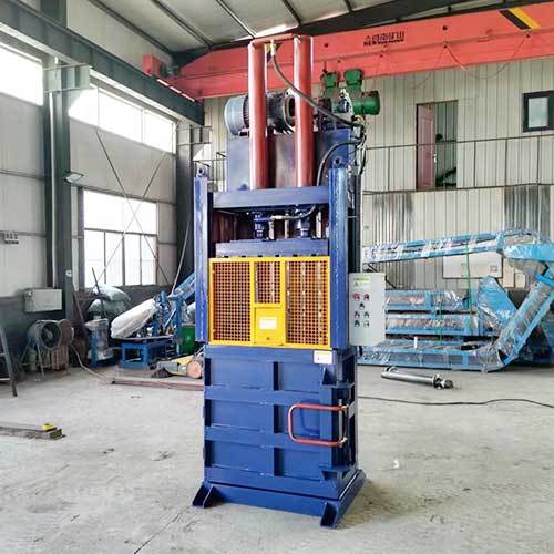 Vertical Cardboard Baler Baling Newspaper With A Vertical Baler Supplier