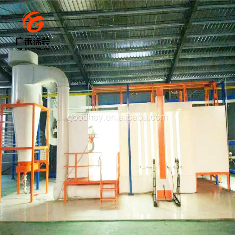 Electrostatic Metal Spray Powder Machine with Paint Line