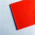 2mm double-sided UV red transparent PC endurance board