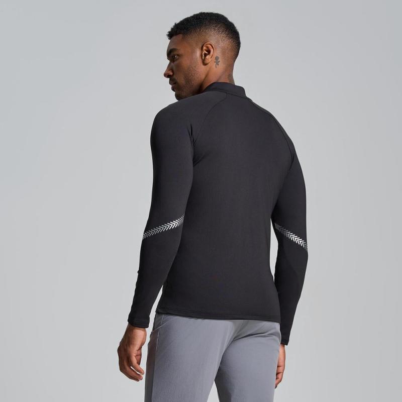 Gym Coat Men's Stretch Long Sleeve Tracksuit