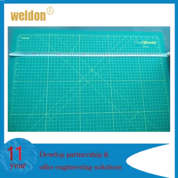 WELDON reusable Self-Healing Double-Sided Rotary cutting mat with wide blank edge