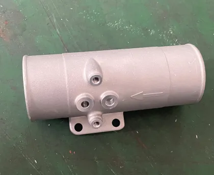 Die cast aluminum tube