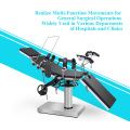 Gynecology manual operation table mobile operation table