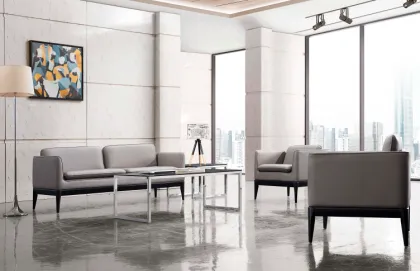 Dious Modern office sofa with stainless legs,leisure sofa,executive office sofa