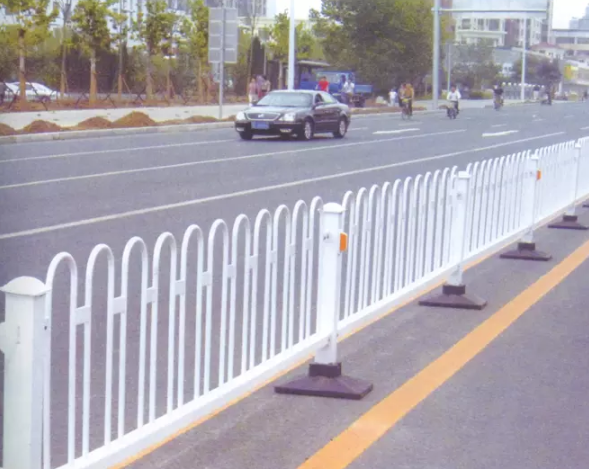 road fence steel road guardrail street fence