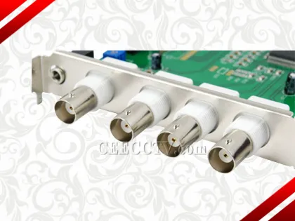 4 Channel Video Dvr Card (bnc Connection) Cee-cdvr004