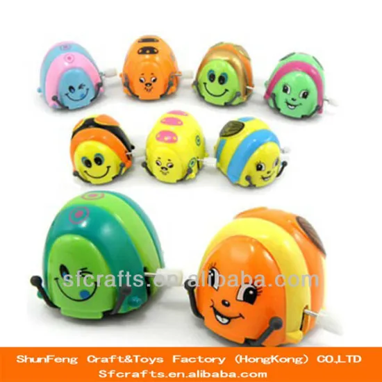Mini plastic wind up animal toys