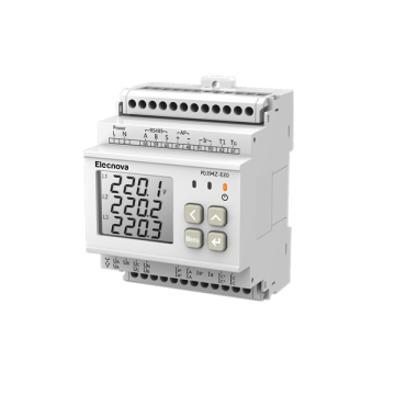 Medidor de monitoreo de calidad de potencia inalámbrica de 4 DIN de Lora