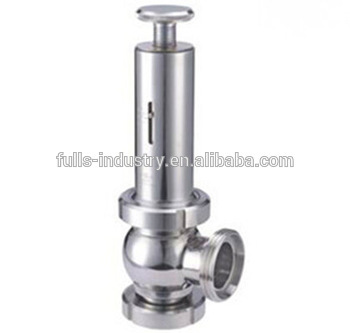 Stainless Steel Sanitary Safety Valve ( Relief Valve)