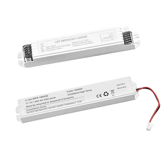 LED Emergency Backup Driver for 3-40W LED Lamps