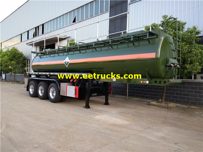 Sulfuric Acid Tanker Semi-Trailers