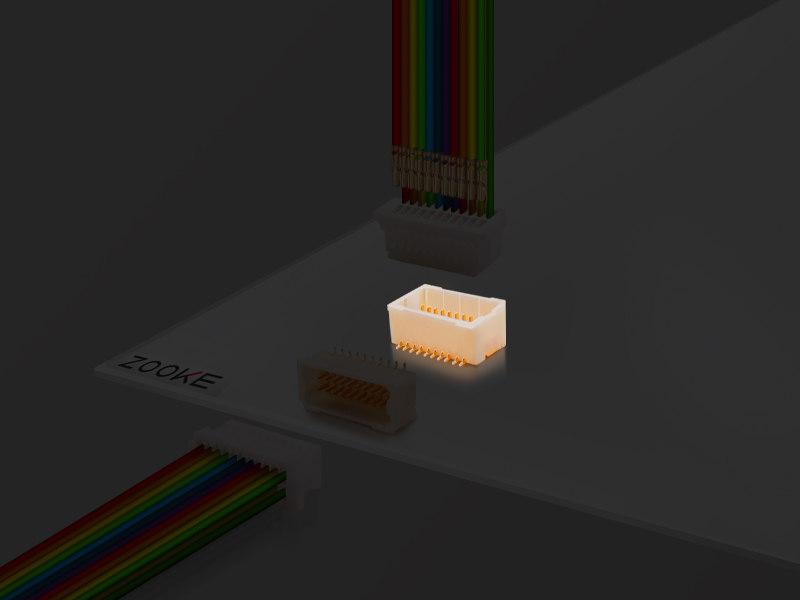 1.00mm pitch wire sa board connectors series na produkto