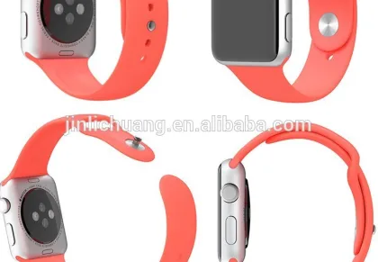 For Apple Watch,Silicone Band For Apple Watch,For Apple Watch Band With Connector Adapter