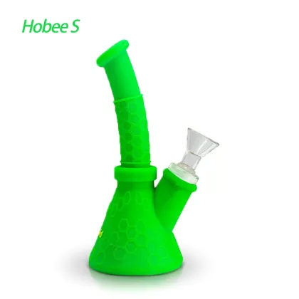 8.5" Hobee S Silicone Beaker Water Pipe