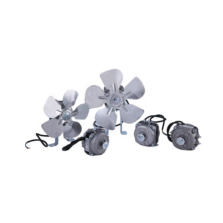 Motor de ventilateur de refroidissement du congélateur de réfrigérateur HVAC 5W 10W 16W 18W Moteur de ventilateur à poteau ombré