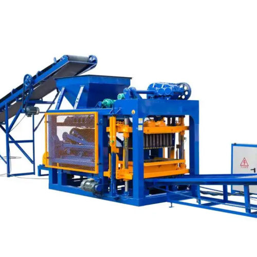 Semi Automatic Concrete Solid Brick Making Machine