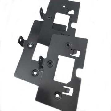 Bagian Tekuk CNC Anodized Hitam