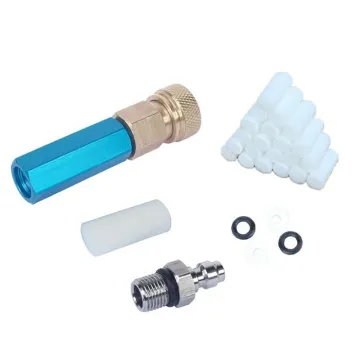 Set Of Aluminum High Pressure Oil-Water Separator PCP Air Treatment Filters Gasket Compressor 0-30mpa Tool Parts