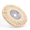 Roue de polissage en laiton sisal roue de polissage de corde pure