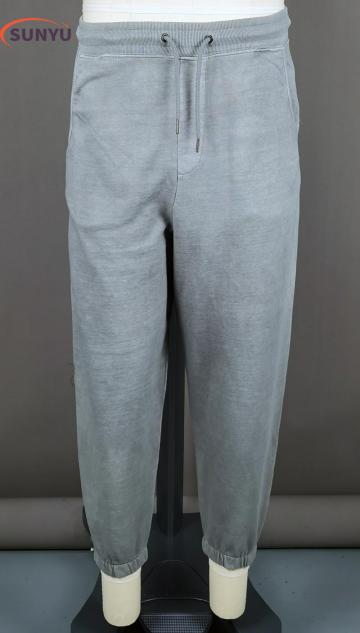 Men's Cotton french terry long pants