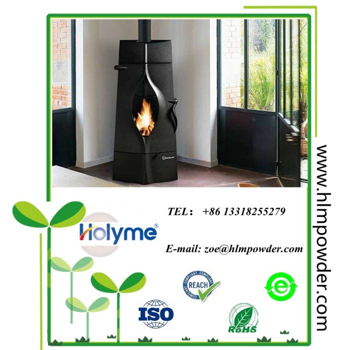 การเคลือบผงอีพ็อกซี่-โพลีสเตอร์/ไฮเบิร์ดสำหรับการตกแต่ง