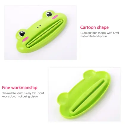 1pcs Kids Children Toothpaste Dispenser Tools Animal Tooth Paste Tube Squeezer Toothpaste Rolling Holder Home Bathroom Supplies