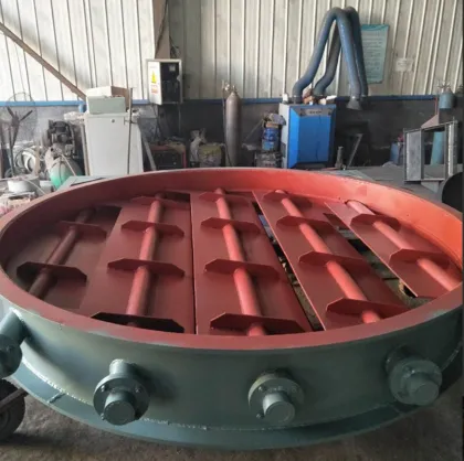 exhaust gas and smoke Louver Ventilation Butterfly Valve