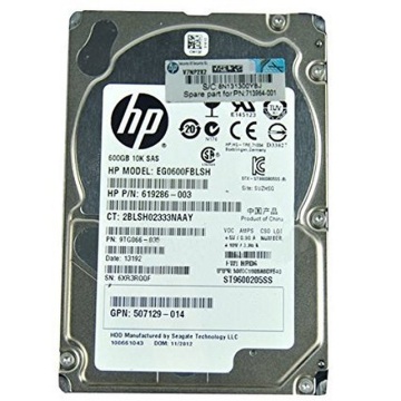 الأصلي HPE 600GB 10K RPM 6G SAS 2.5inch Server Disk Disk Drive - Part Number 581311-001