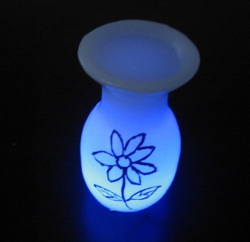 Vase LED candle holder