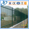 Powder Painting Grey Palisade Fencing