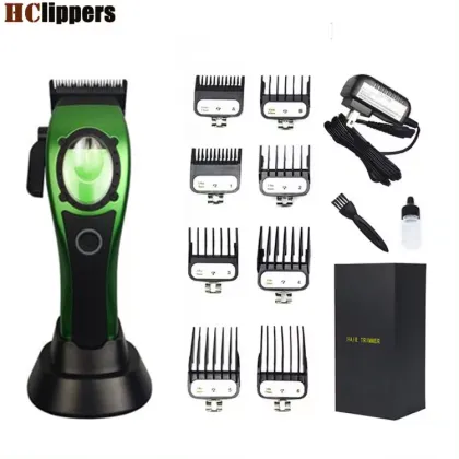 Professional HClippers 8000 RPM Hair Clipper Machine and Kemei Hair Clipper Set for Barbers